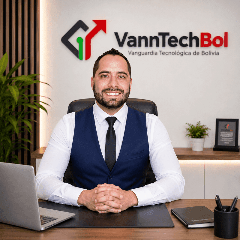 Eric Cárdenas R. — CEO y Fundador de VannTechBol